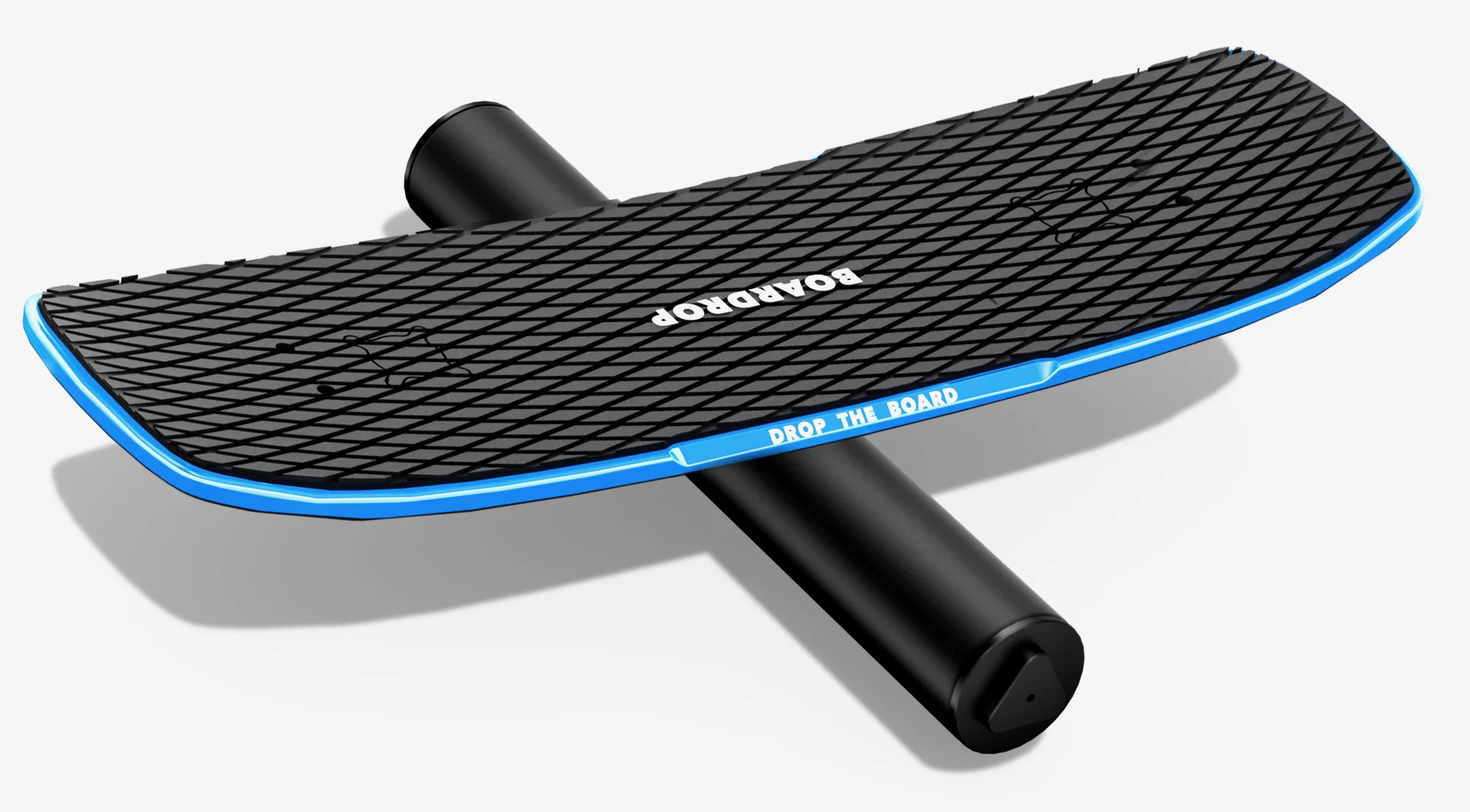 The BoarDrop system in its balance board configuration