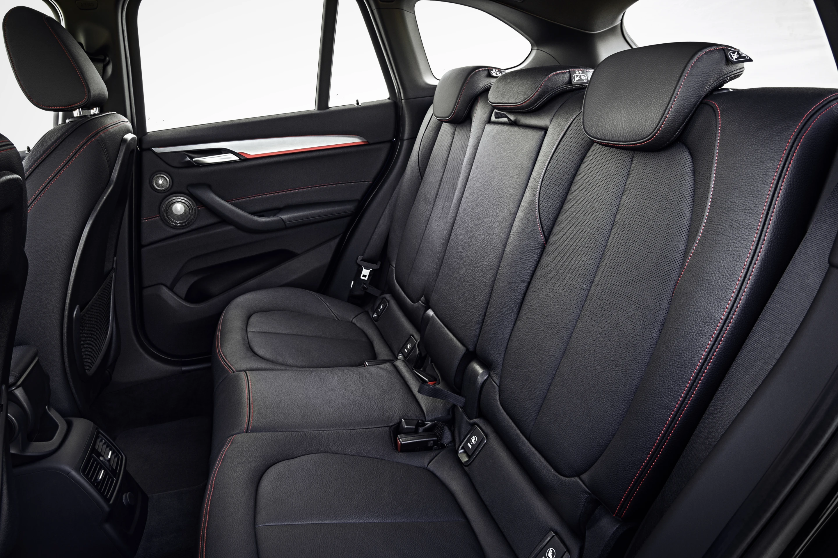 The rear bench on the X1 is where the benefits of BMW's new practicality focus are most felt