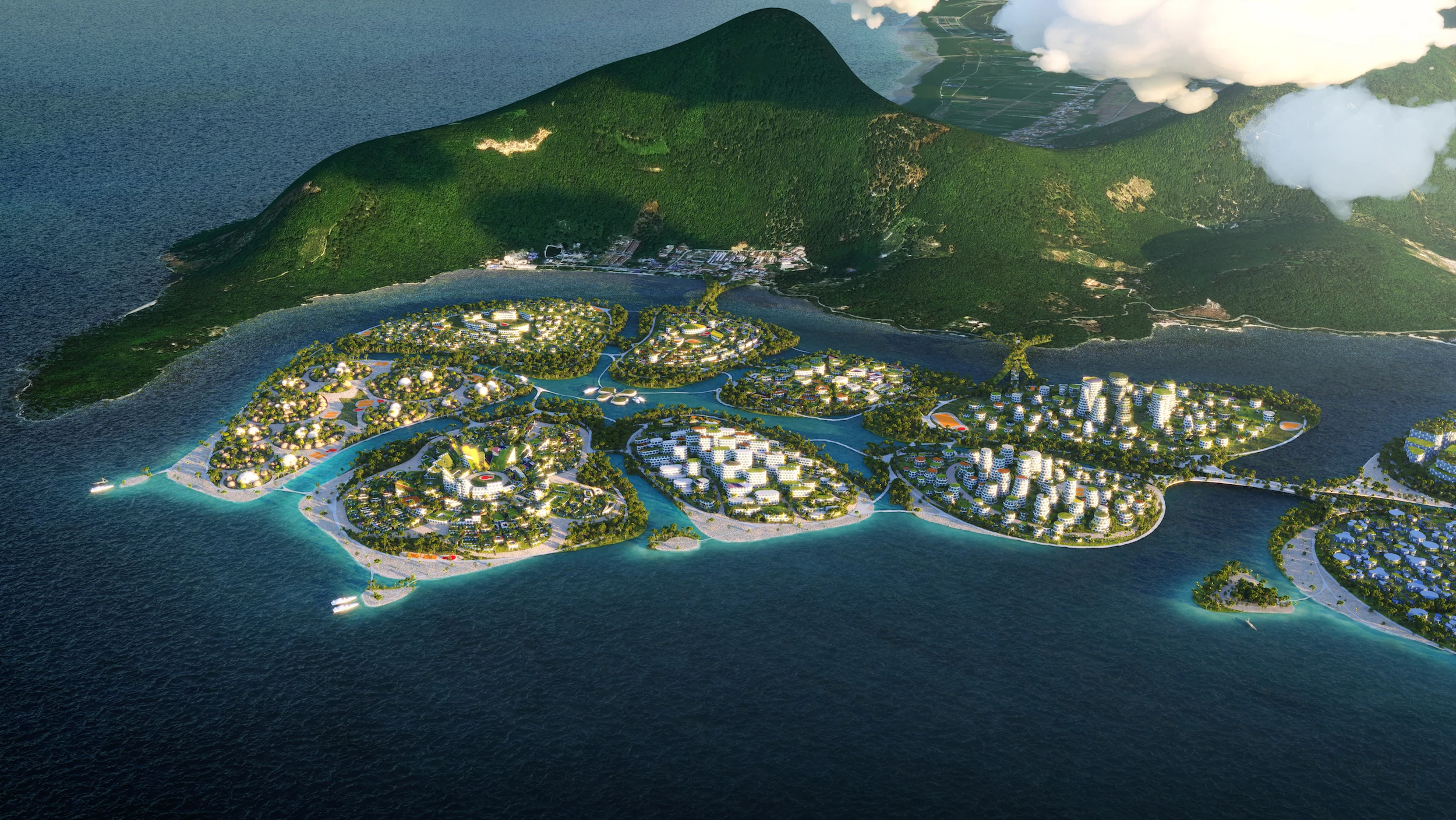 BiodiverCity's third island would be named The Laguna and would made up of eight smaller islands to form a miniature archipelago, where floating, stilted and terraced housing would be built