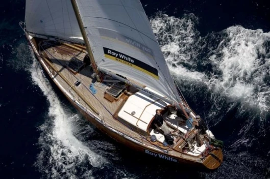 IRC Division E winner and 1968 outright winner, Ray White Koomooloo Photo: Carlo Borlenghi/ Rolex