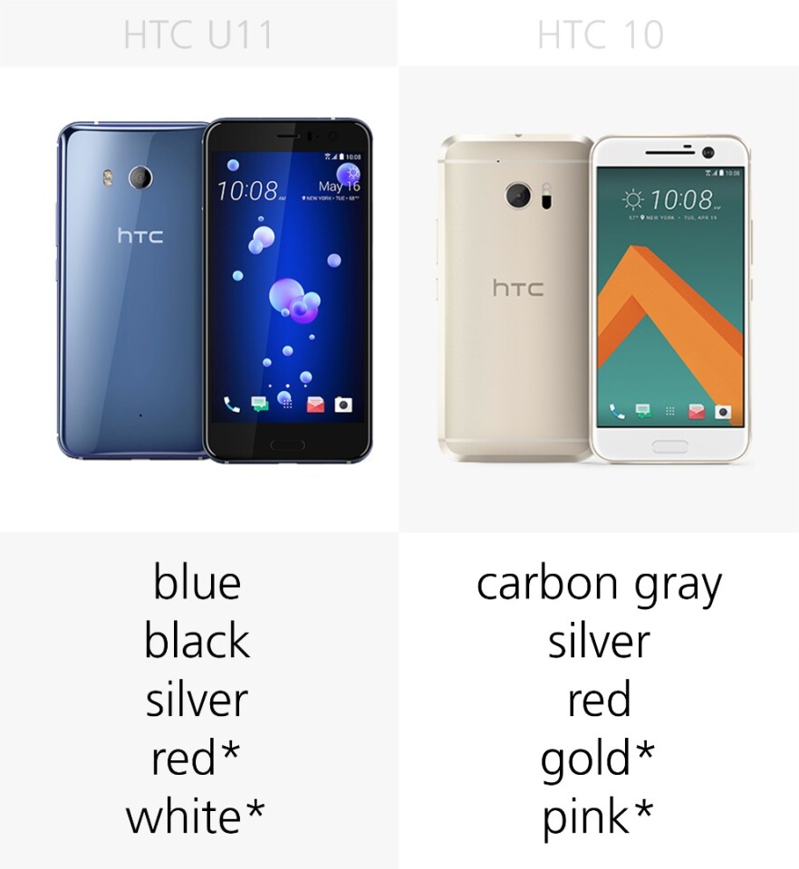 Color variants