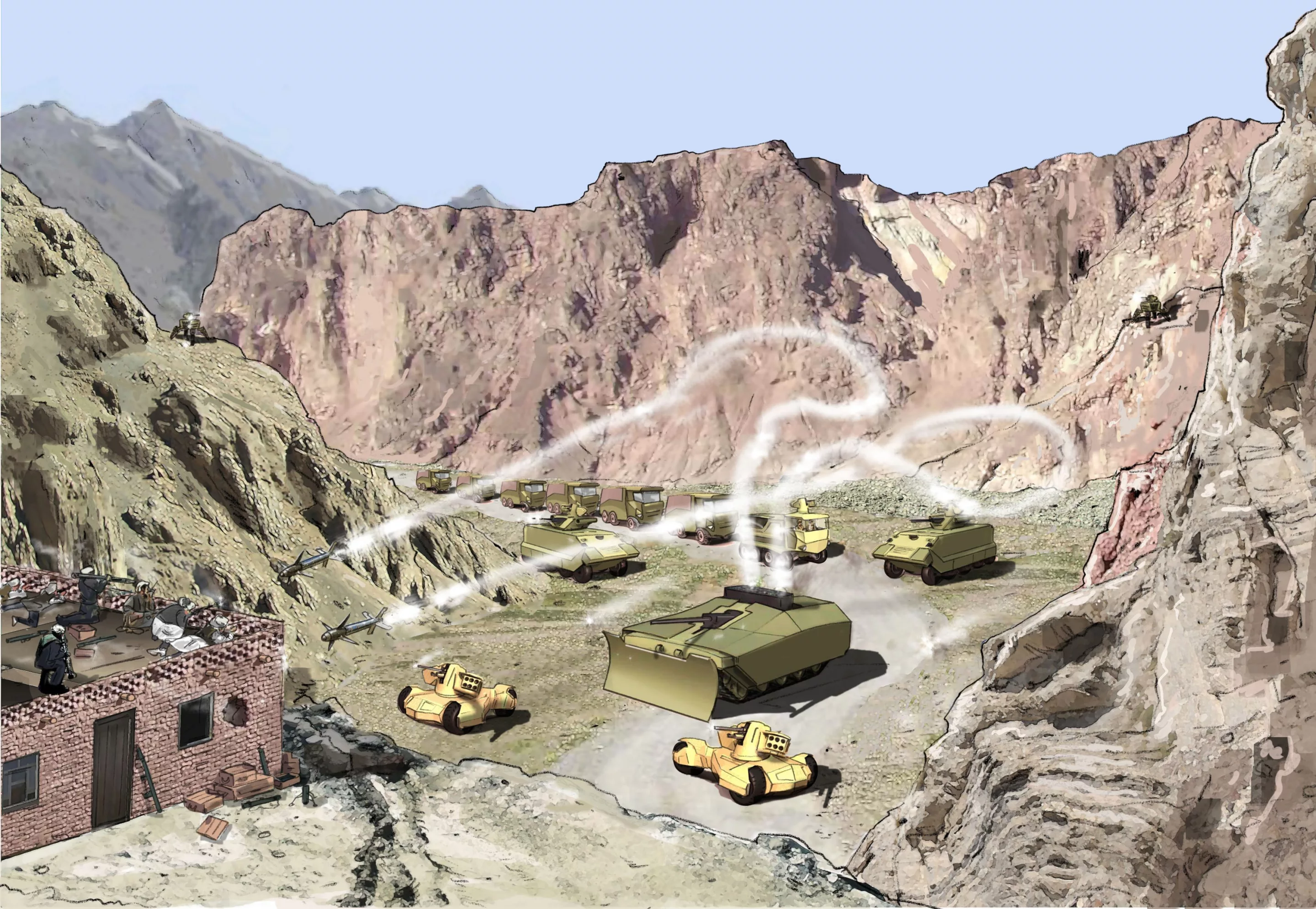 BAE Systems has presented the fruits of its Future Protected Vehicle program (FPV) to the U.K. Ministry of Defence