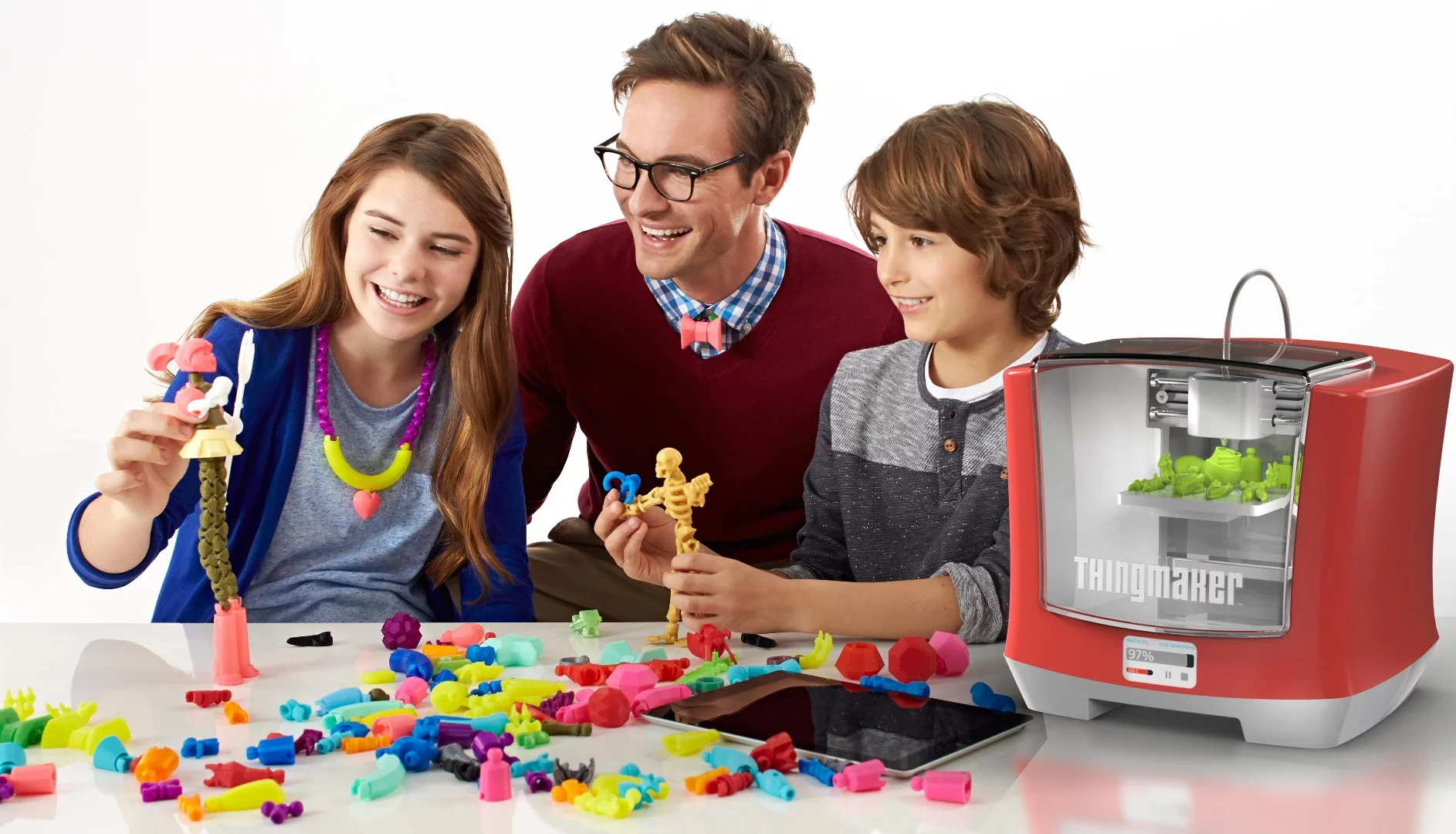 The ThingMaker 3D printer from Mattel is designed to let kids print their own toys