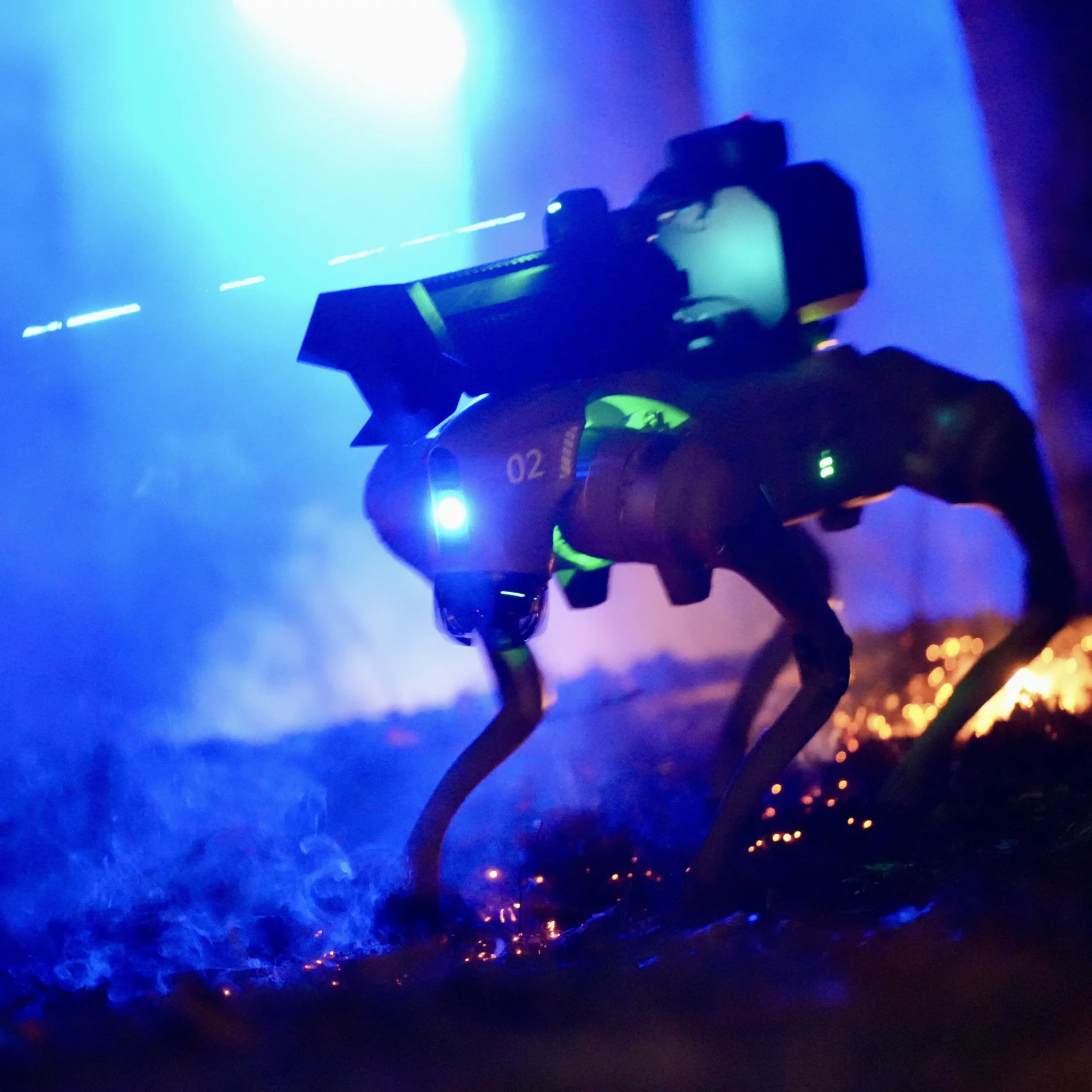 Thermonator: Sci-fi nightmares made real for applications such as wildfire control, farm management, and "entertainment and SFX"