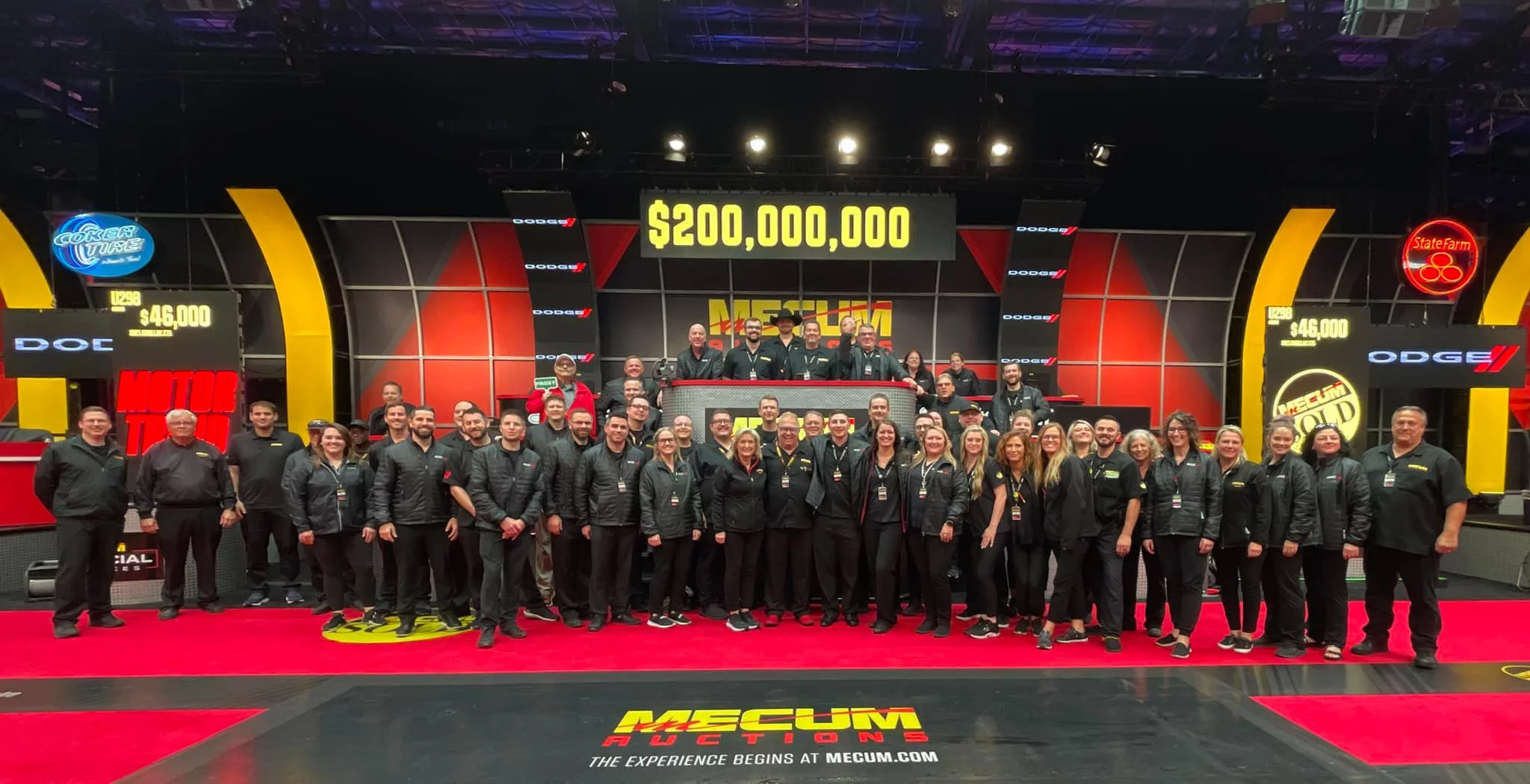 The biggest auction in automotive history took place in the first few weeks of 2022 when Mecum Auctions kicked off the year in Kissimmee, Florida. When the gavel fell for the final time, total sales were $217 million, making Kissimmee the first collector car auction ever to surpass $200 million in sales for a single event.