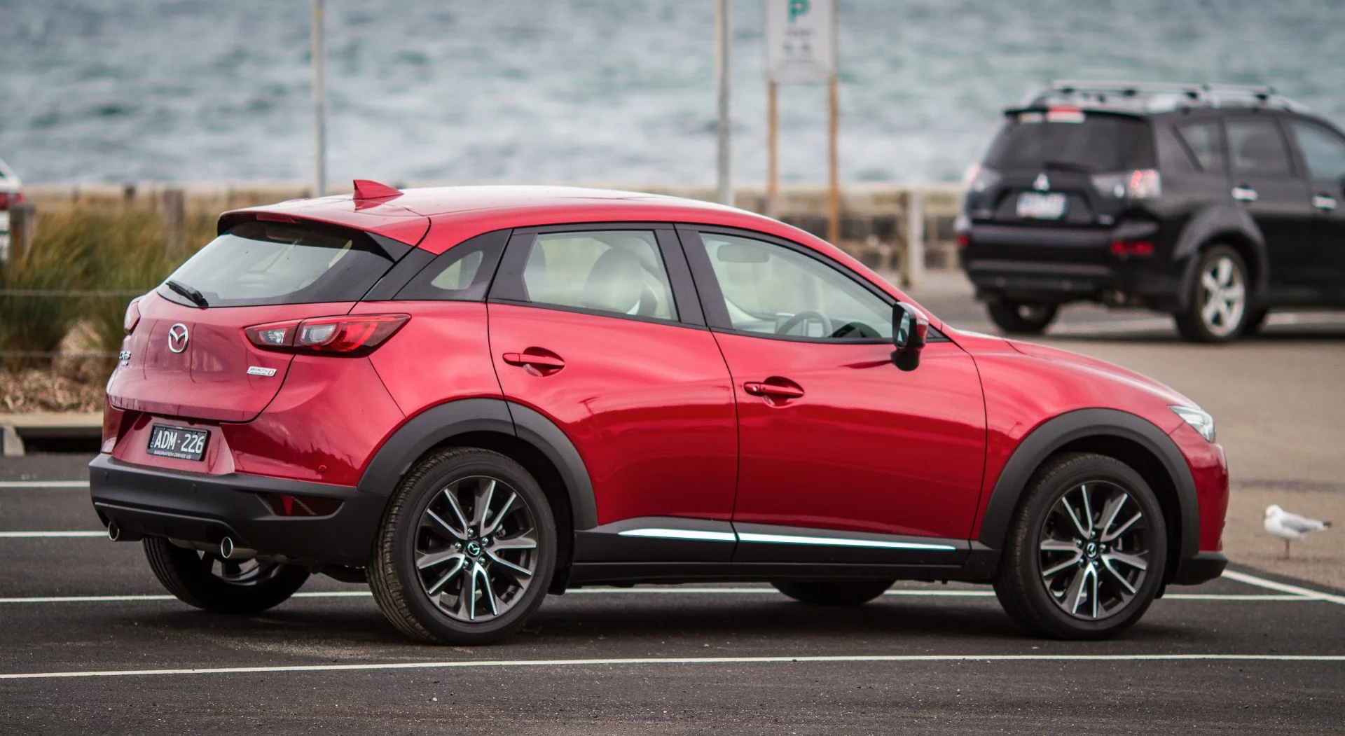 The car's rising windowline might look good, but it can make things feel claustrophobic in the back seats