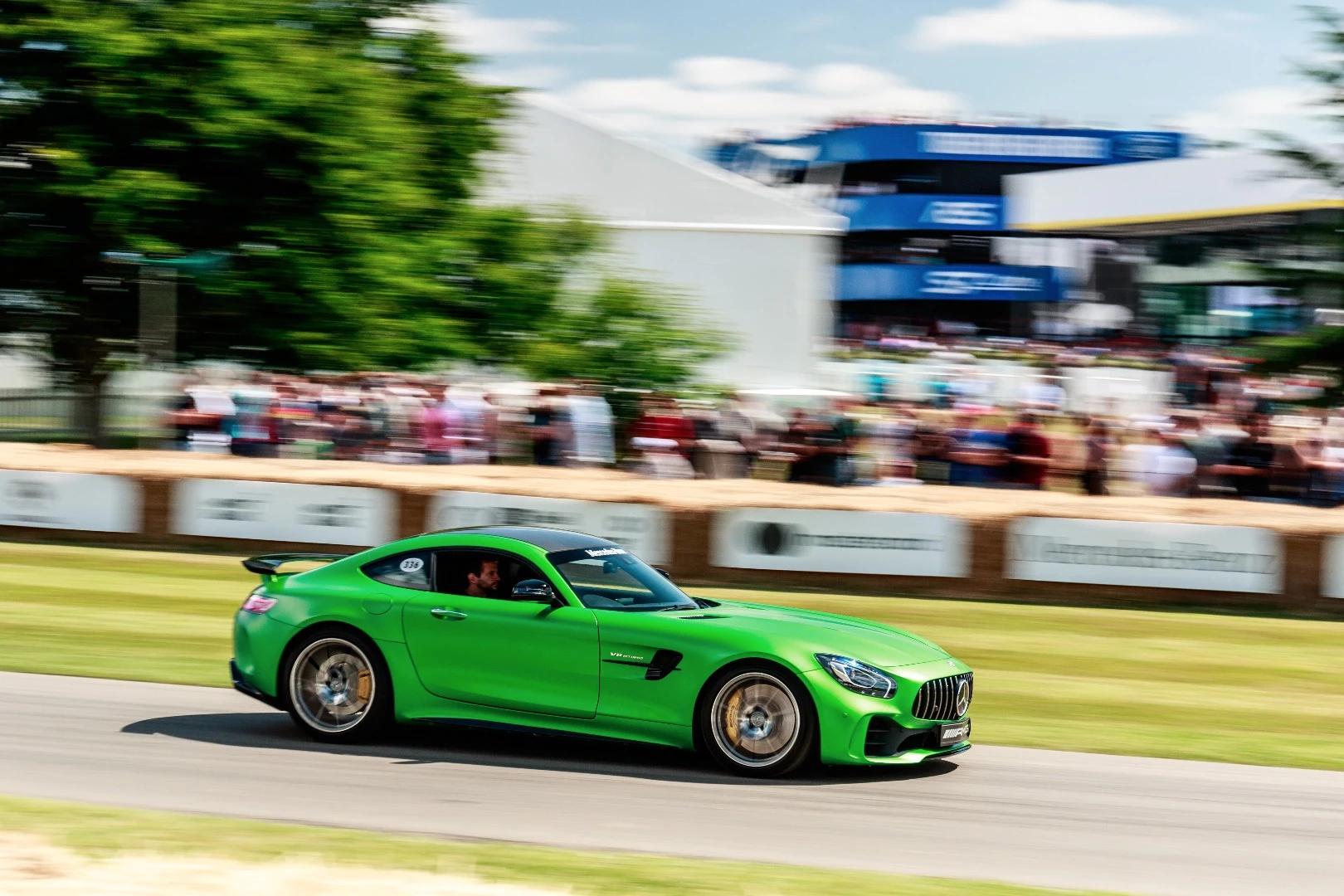 The AMG GT R was launched at the Festival of Speed last year