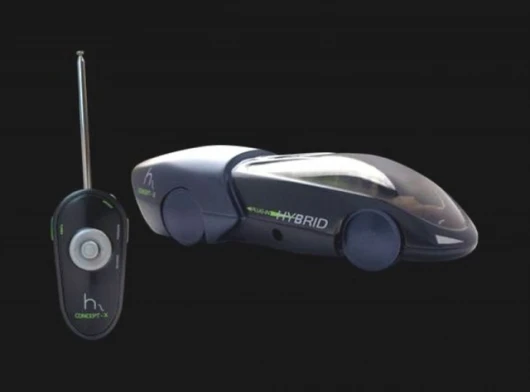 H2GO hydrogen fuel cell powered radio controlled toy car