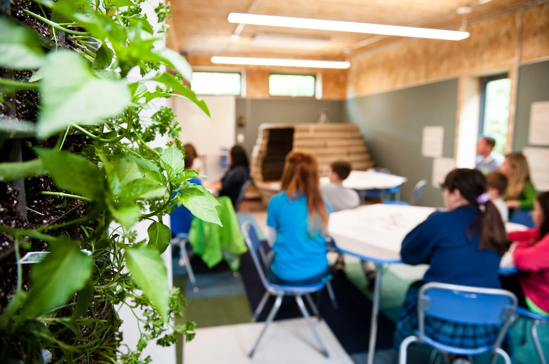 The SEEDclassroom is a place for children to learn and think about sustainability