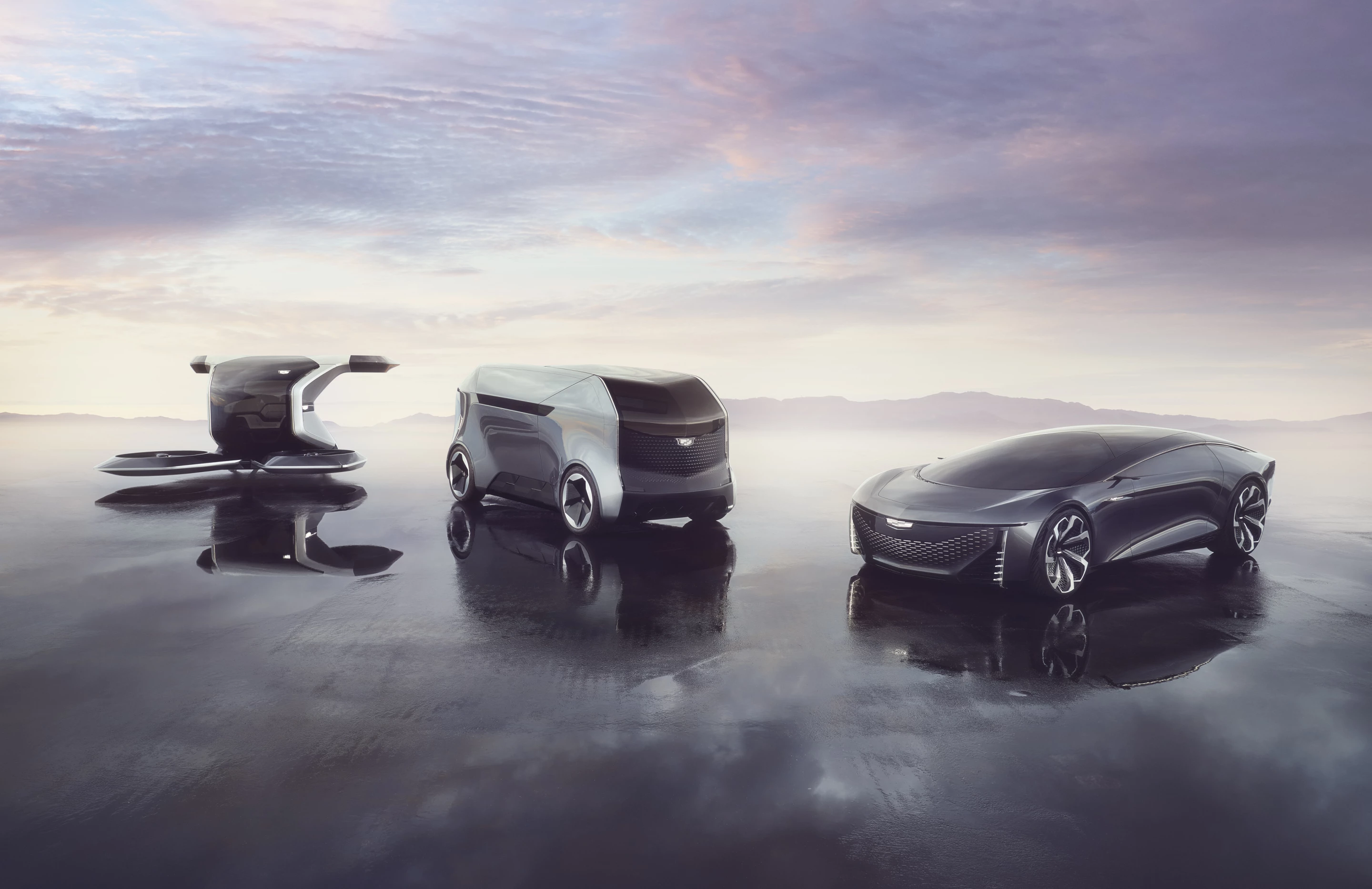 Cadillac's PersonalSpace, SocialSpace and InnerSpace form the current Halo Concept Portfolio, which will welcome new concepts in the future