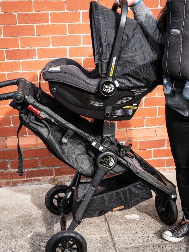 Clicking the capsule onto the stroller can be a pain, and the stakes are high