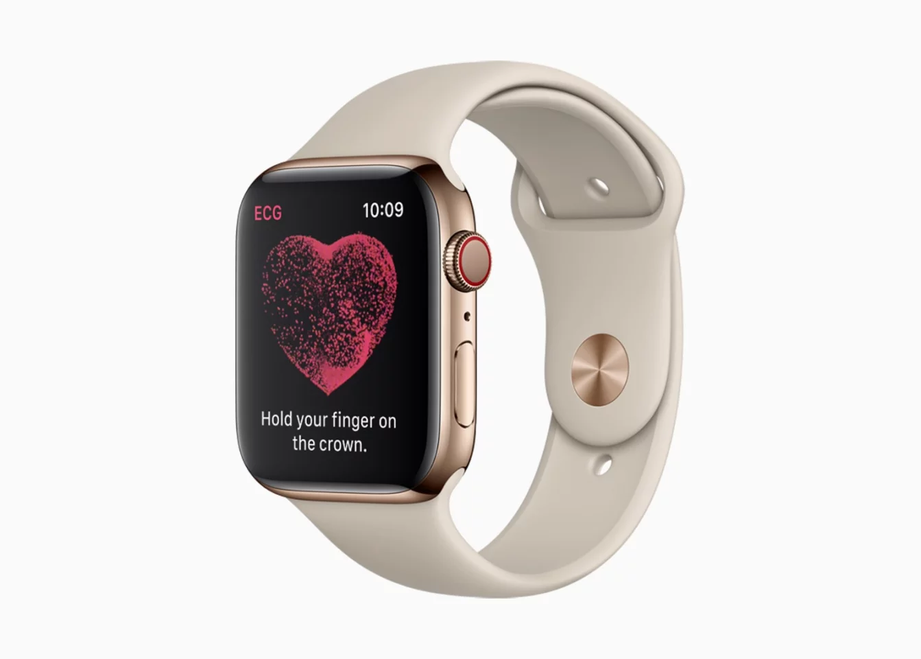 New to the Apple Watch Series 4 is the ability to take an ECG reading from your wrist