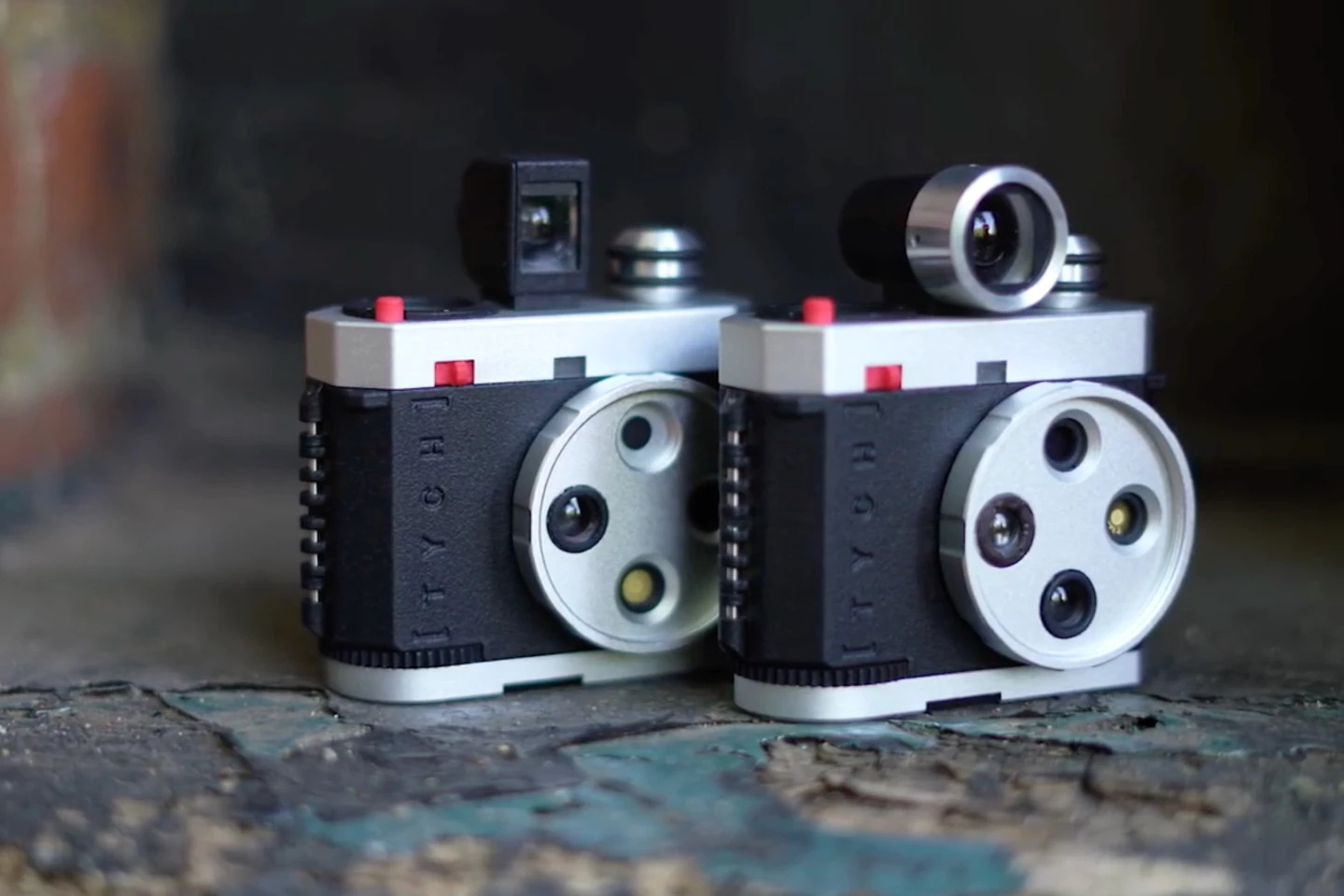 The camera is being offered in two models – the base Tych (left) and the deluxe Tych +