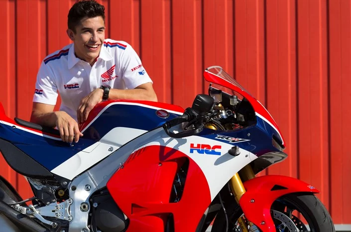 Mark Marquez and the RC213V-S