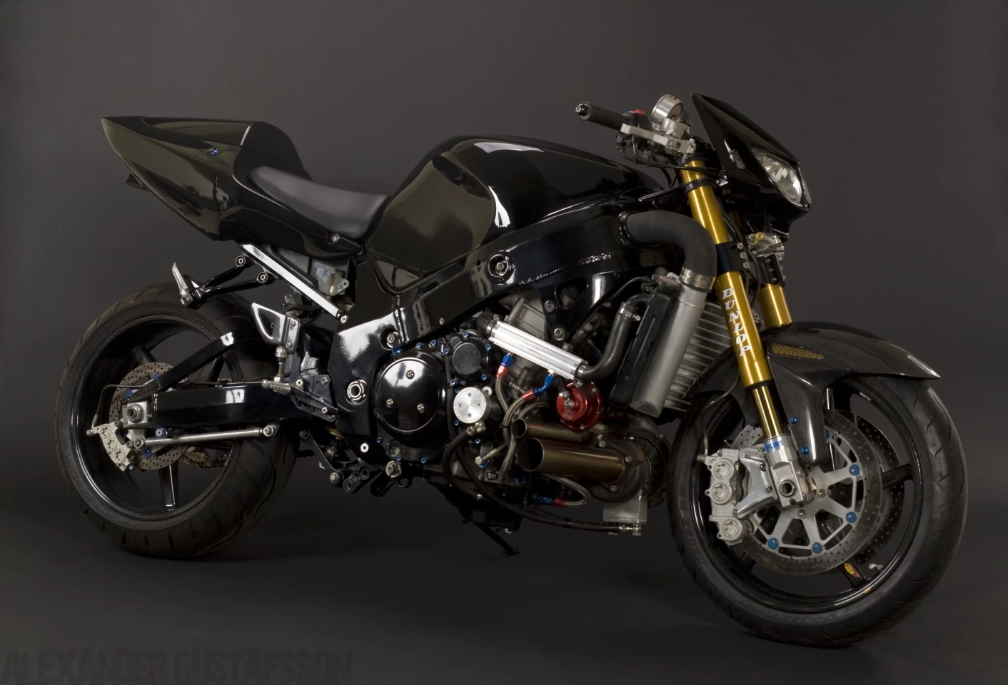 Ghost Rider's 500-horsepower turbo Hayabusa - up for grabs
