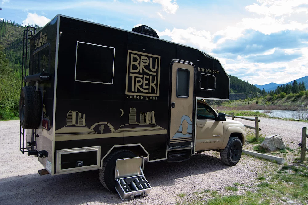 The BruTrek Expedition Coffee Set is as ready to travel as any good expedition truck