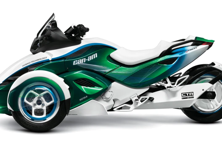 BRP's Can-Am Spyder hybrid concept