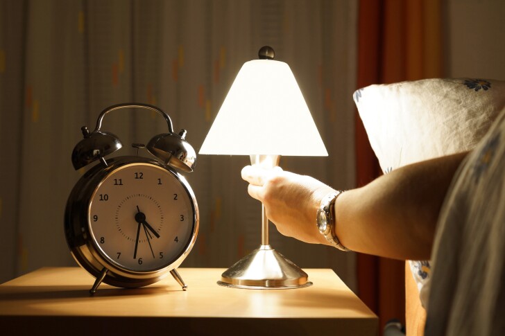 Just one night of sleep in a moderately lit room was found to increase heart rate and insulin resistance