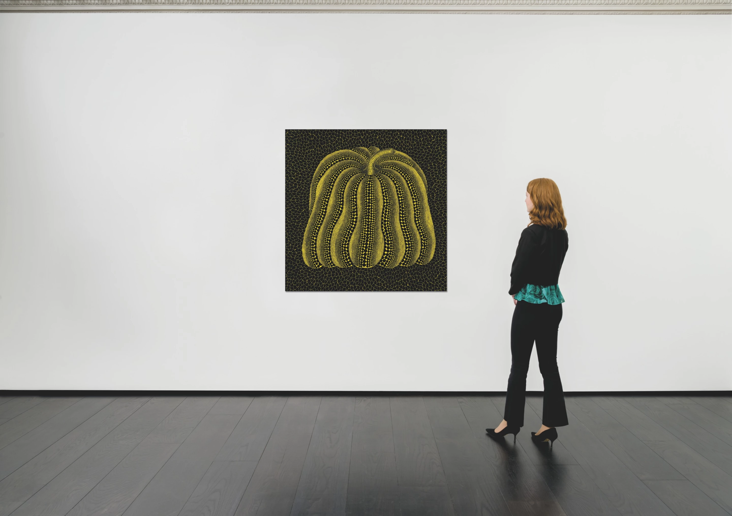"Pumpkin" by Yayoi Kusama sold for HKD 62,540,000 at Christie's on 1 December 2021