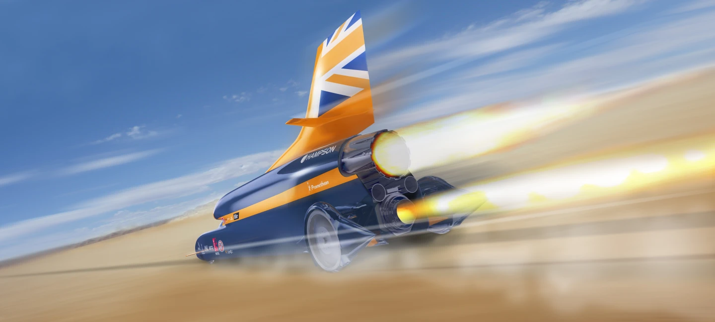 An artist's impression of BLOODHOUND