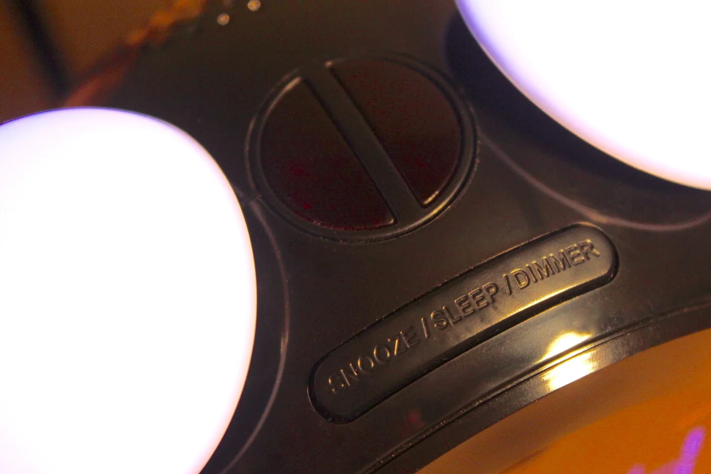 The Retro Alarm Clock Radio's motion sensor