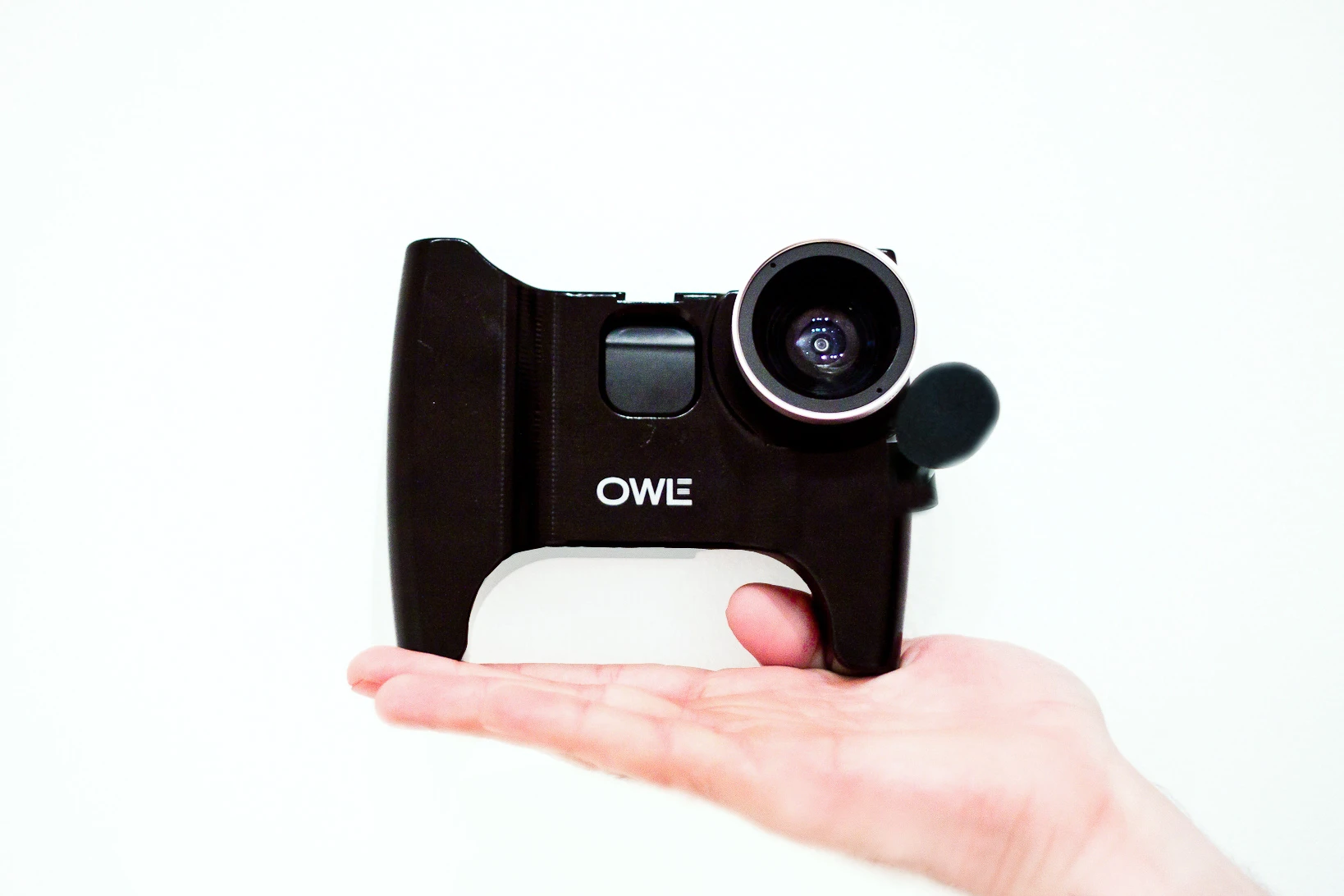 h00t! Stable recording rig with a quality lens and a VeriCorder highly sensitive mic