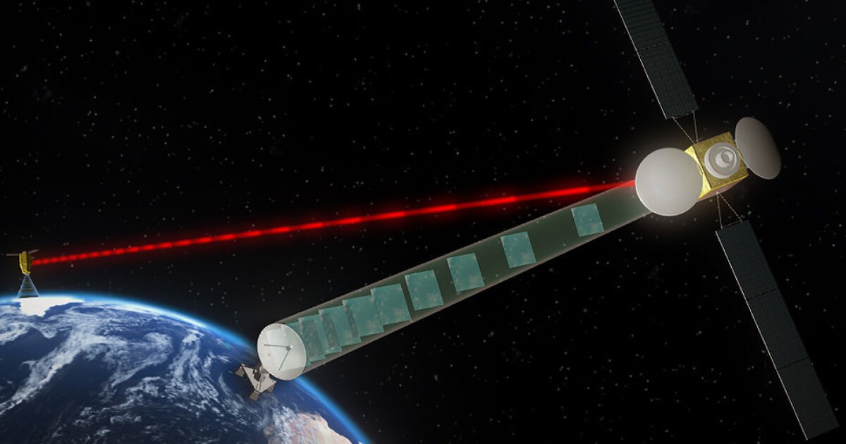 First high speed laser communication satellite set for launch