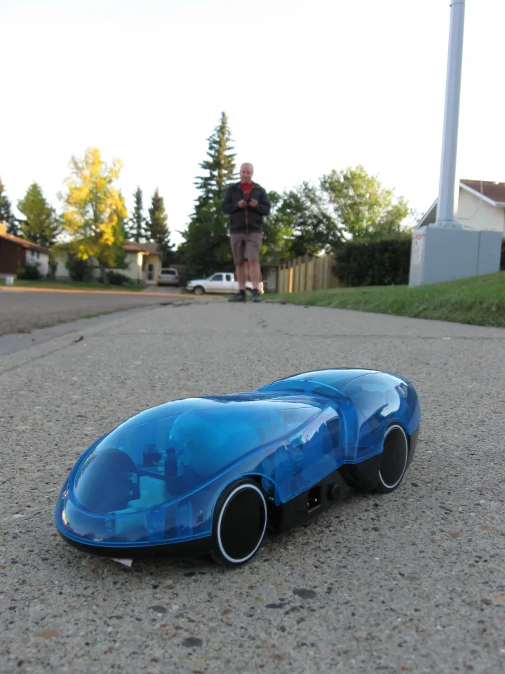 The i-H2GO, on Jason's sidewalk