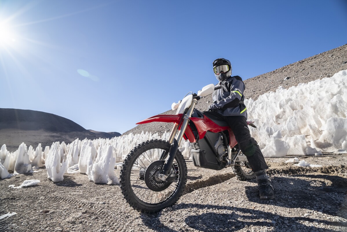 Watch: Starg Varg sets altitude record on an active volcano