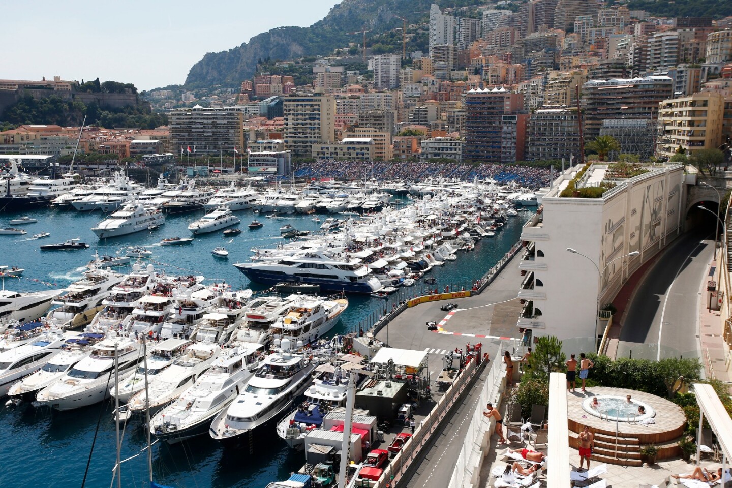 Yachts, parties and cars is what Monaco is all about