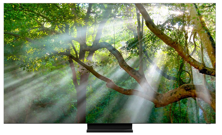 Samsung's new Q950TS 8K TV has a screen-to-body ratio of 99 percent