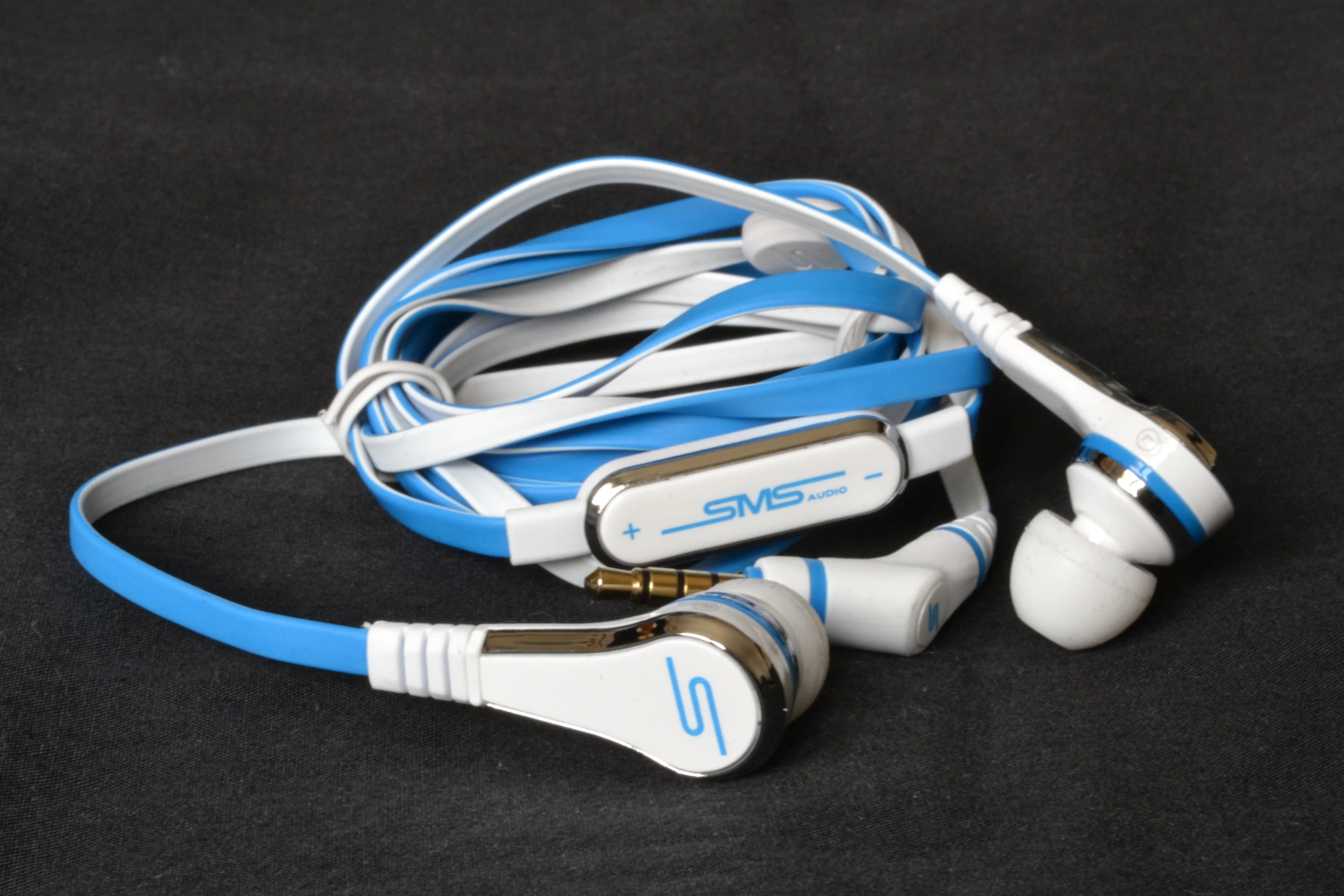 Fresh out of the box - the rather stylish STREET by 50 in-ear wired headphones from SMS Audio