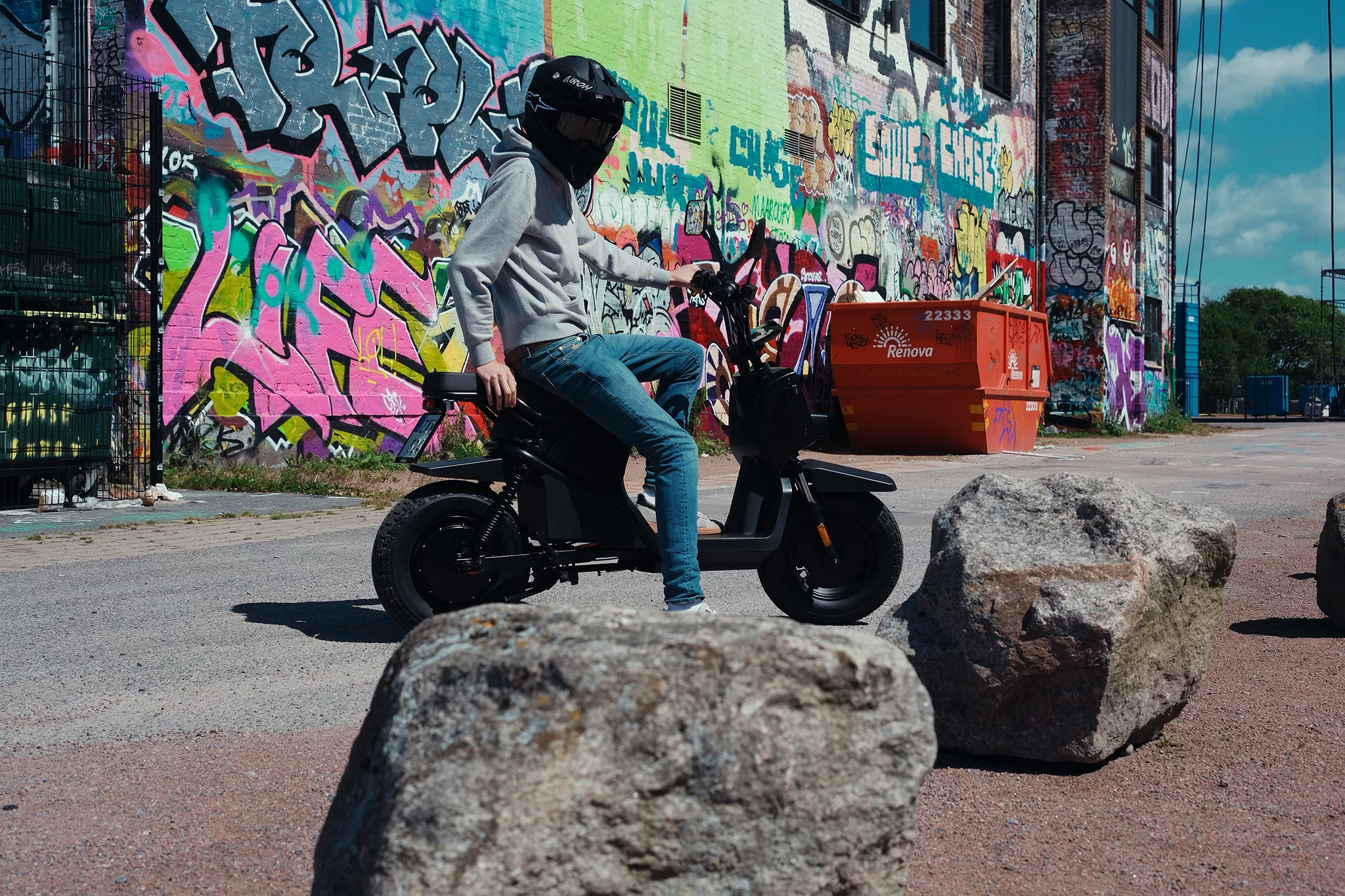 The epa-1 is what happens when makers of unique audio gear partner with a micromobility brand wanting to push design envelopes