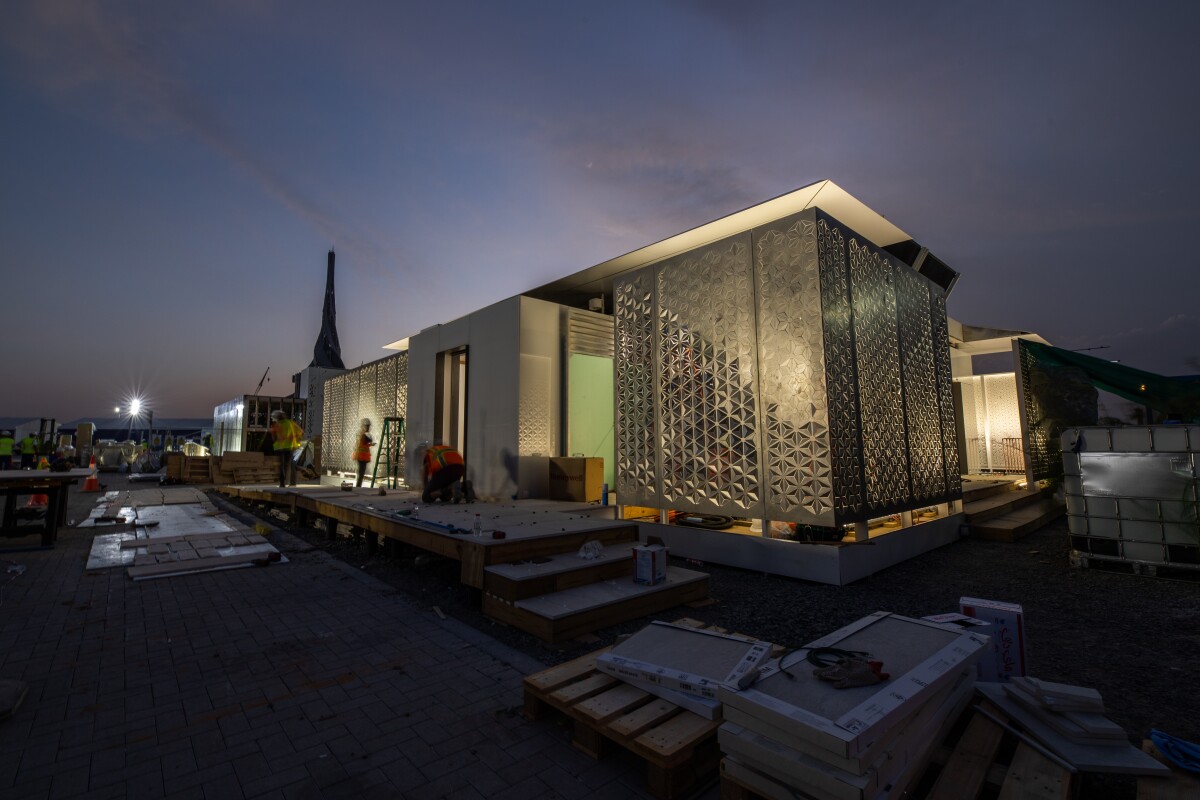 The 2018 Solar Decathlon Middle East is an offshoot of the main competition in the US and also tasks students with building prototype solar-powered houses