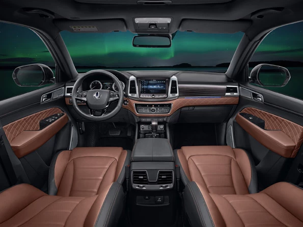 Interior quality has been given a boost in the new Rexton