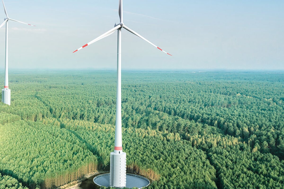 World's highest wind turbine catches the breeze in Germany