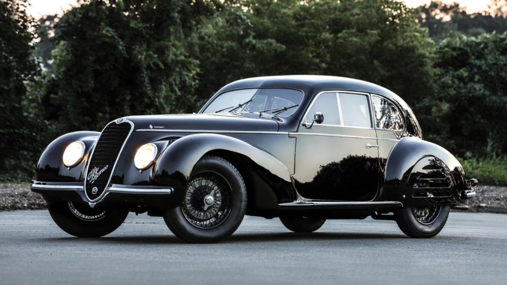 1939 Alfa Romeo 6C 2500 Sport Berlinetta | Estimate: $1,800,000 to $2,400,000 | Official Auction Description: Worldwide Auctioneers Lot 26