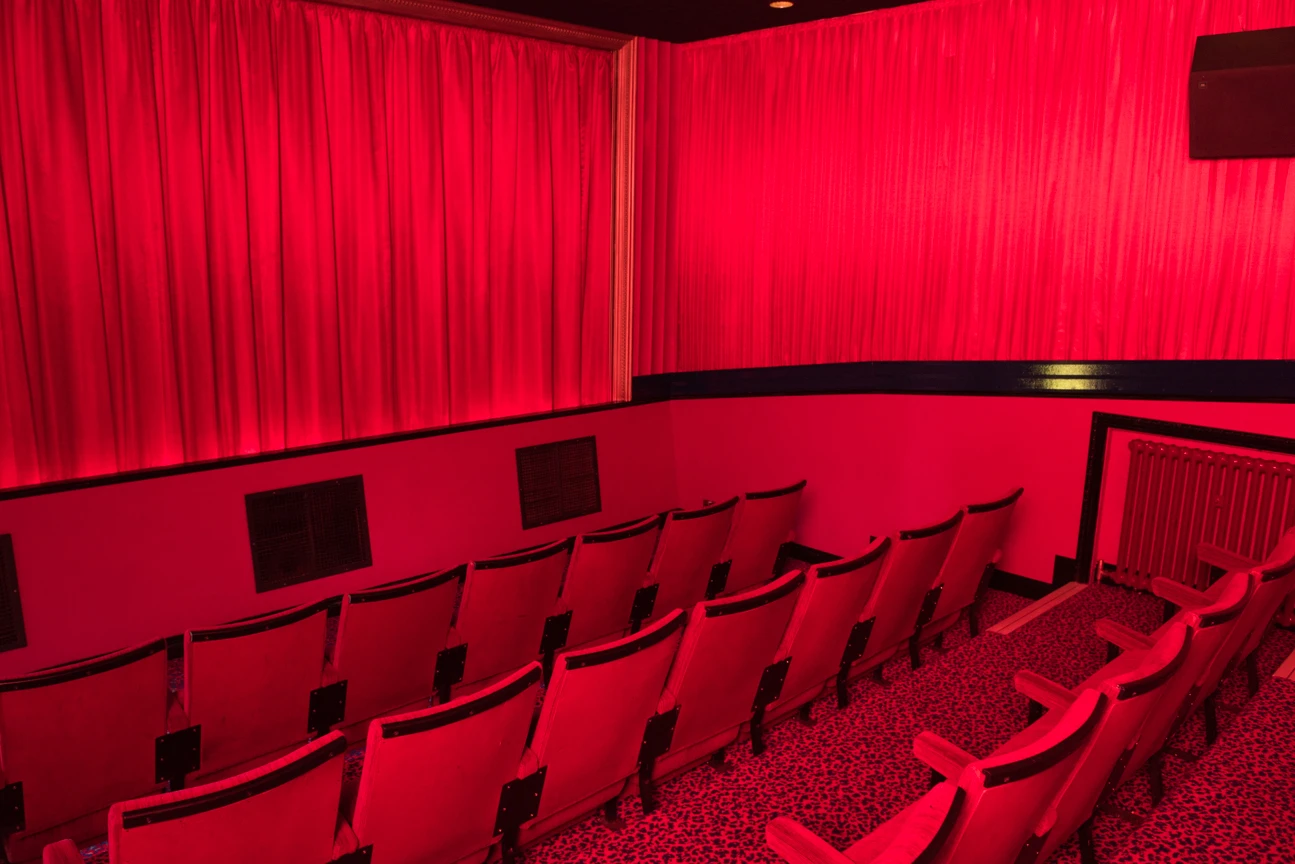 The ABC Cinemais kitted out like a 1970s/80s era British cinema