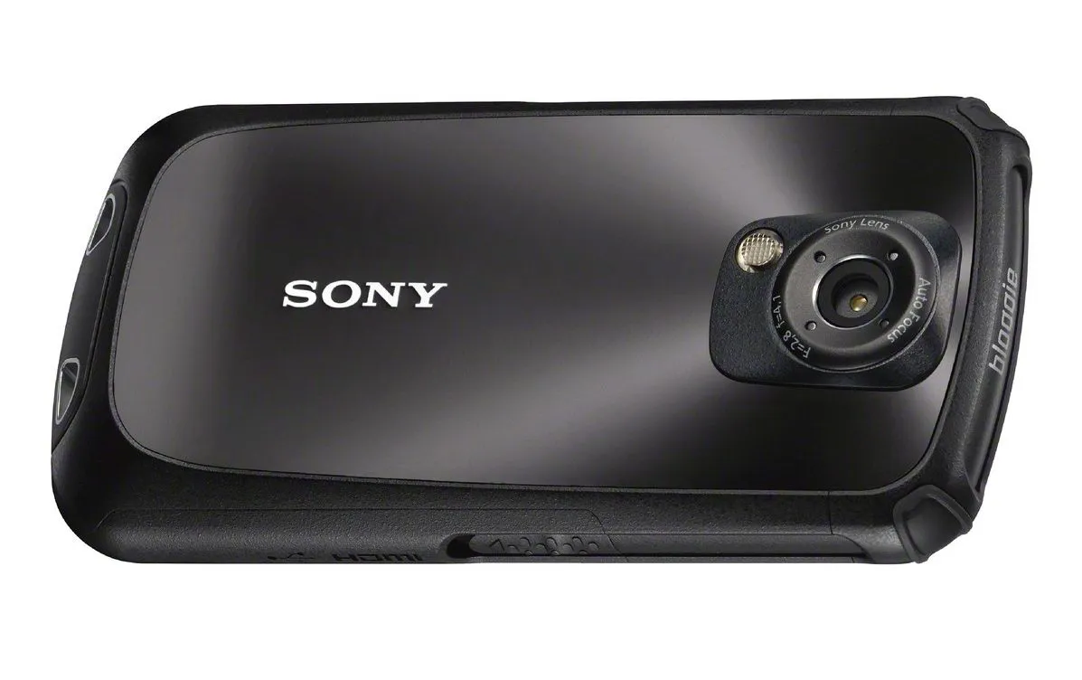 Sony's Bloggie Sport HD is a rugged, outdoors-friendly version of its touchscreen Bloggie camcorder