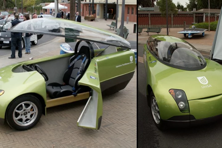 Trev the Two-seater Renewable Energy Vehicle that is the Australian entry in the Zero Race