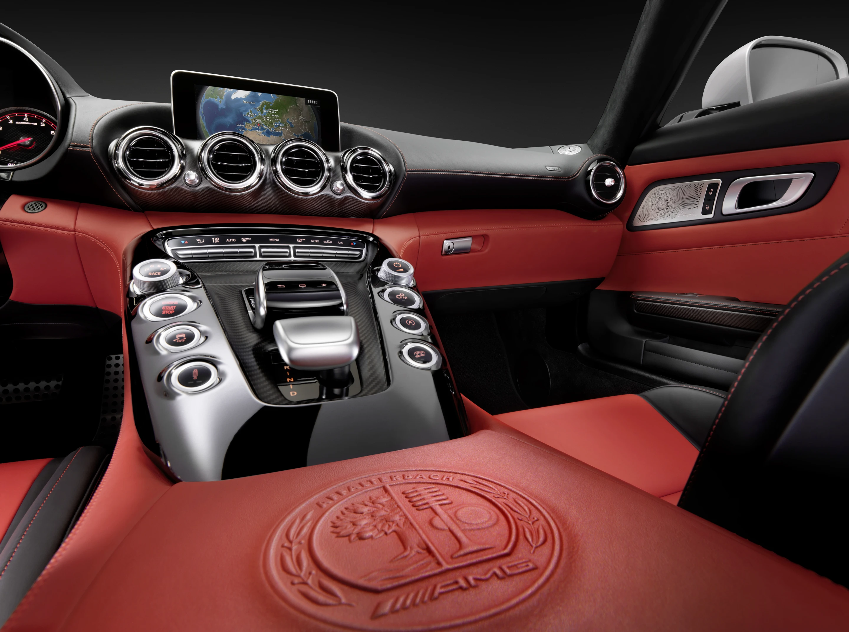 Mercedes says the interior has a "modern luxury" feel