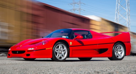 This 1995 Ferrari F50 has an estimated price of $2,500,000 to $2,900,000