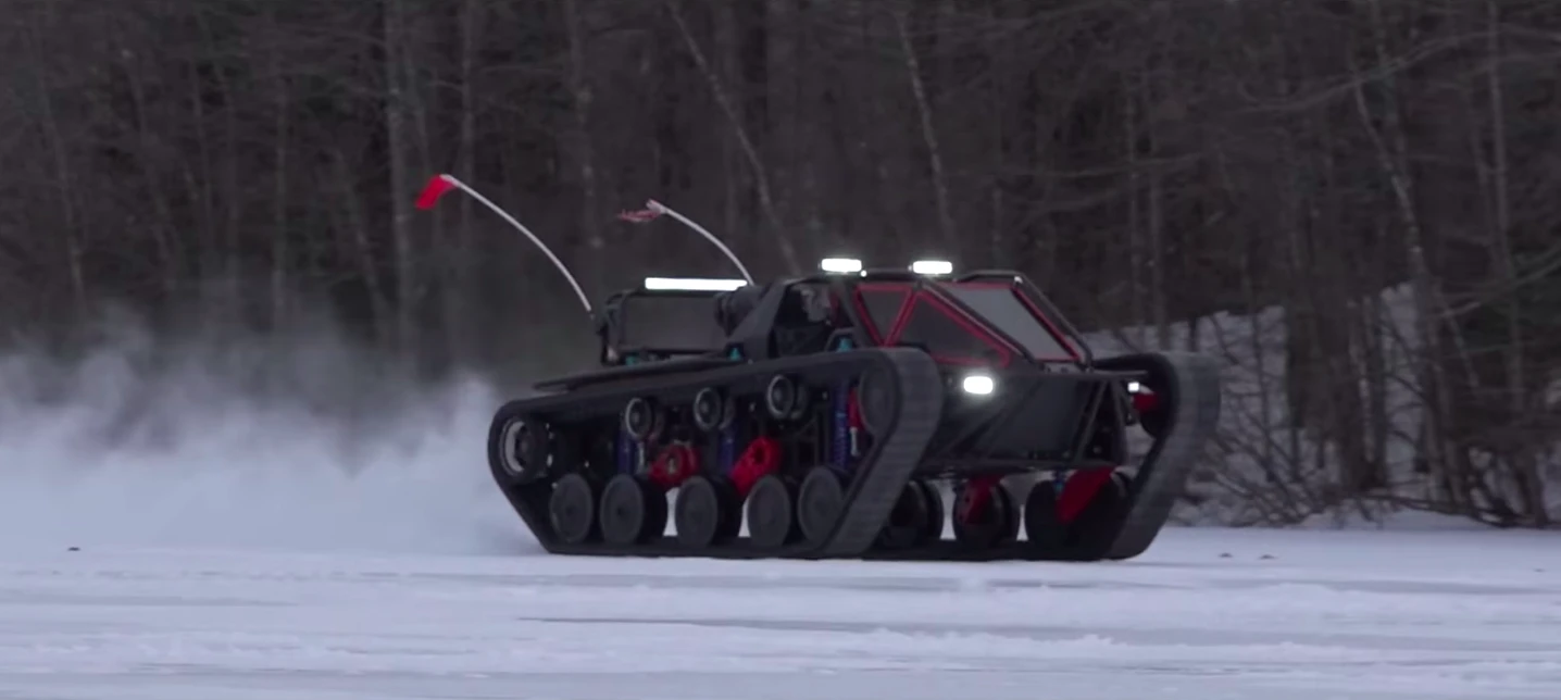 Ripsaw EV3-F1: gets so sideways so fast that it genuinely scares us