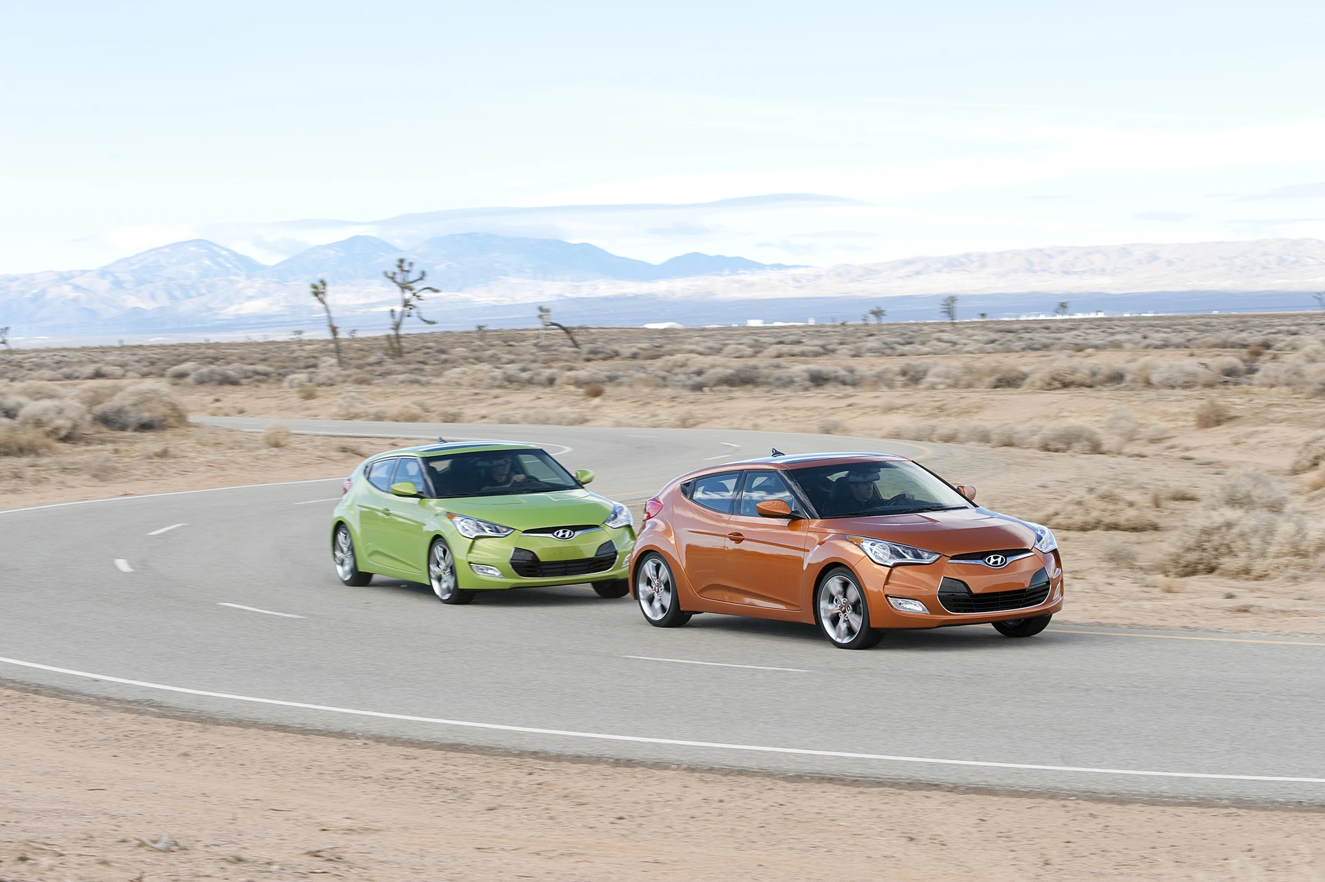 The Hyundai Veloster 3-door coupe