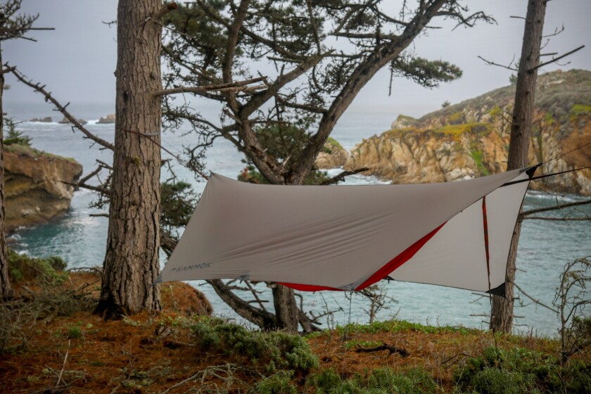 Kammok bills its Mantis UL as the lightest all-in-hammock tent available