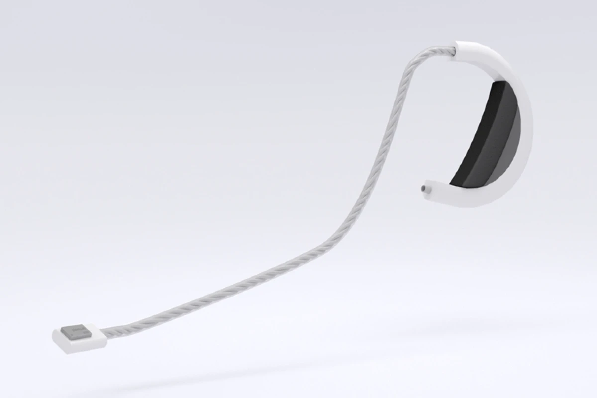 Talk is an augmentative and alternative communication device that allows people to spell out words using different lengths of breath