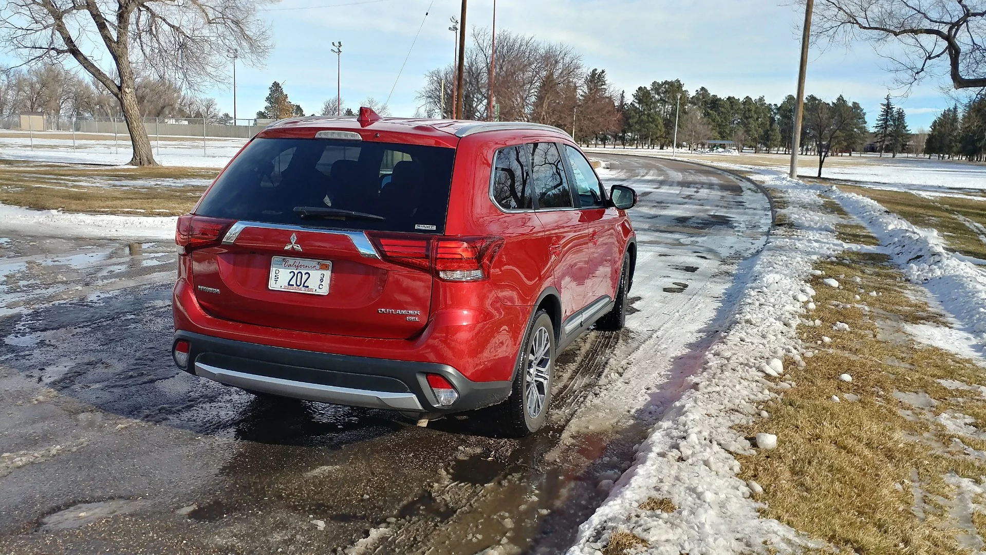 Mitsubishi’s S-AWC is all about torque vectoring from wheel to wheel, and it works amazingly well