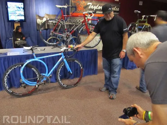 The Tortola RoundTail bicycle replaces the frame's traditional rear triangle with two shock-absorbing joined rings