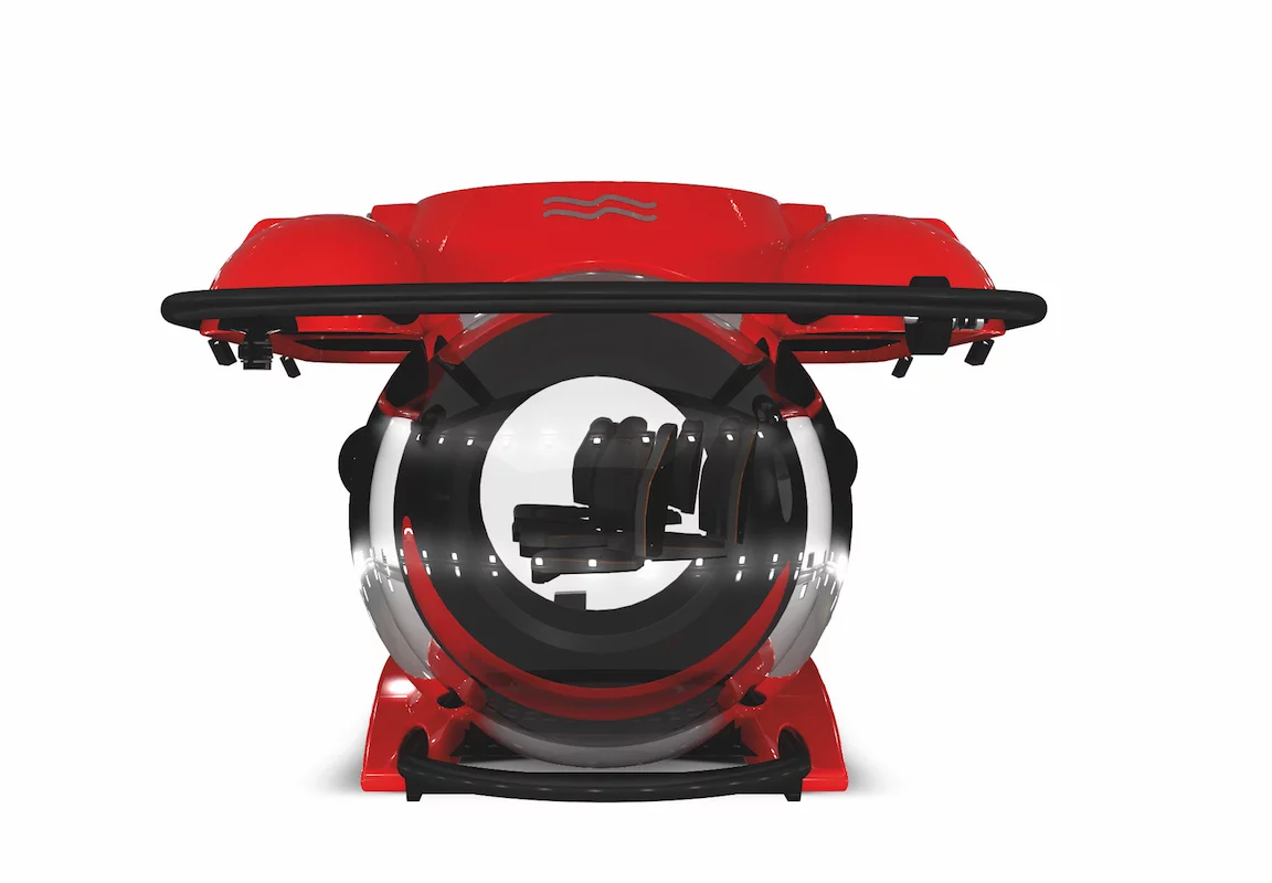 U-Boat Worx claims the sub can even be piloted by passengers when time and space permit