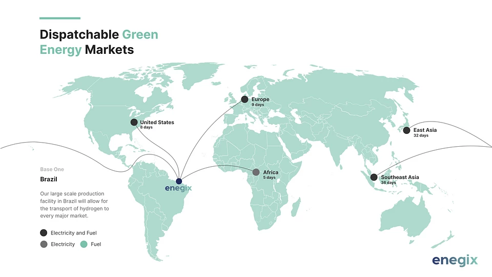 Base One's location makes it ideal for North American, European and African exports